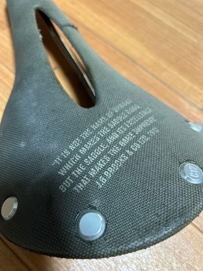 最終Brooks カンビウムC17 Curved サドル 限定　バーテープ付き