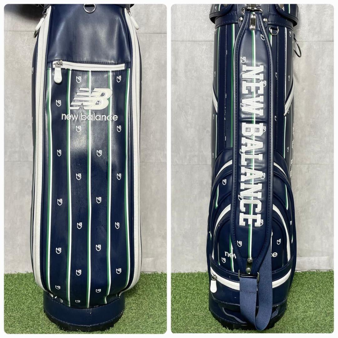 【希少】ニューバランス キャディバッグ ゴルフバッグ ストライプ 入手困難 レア