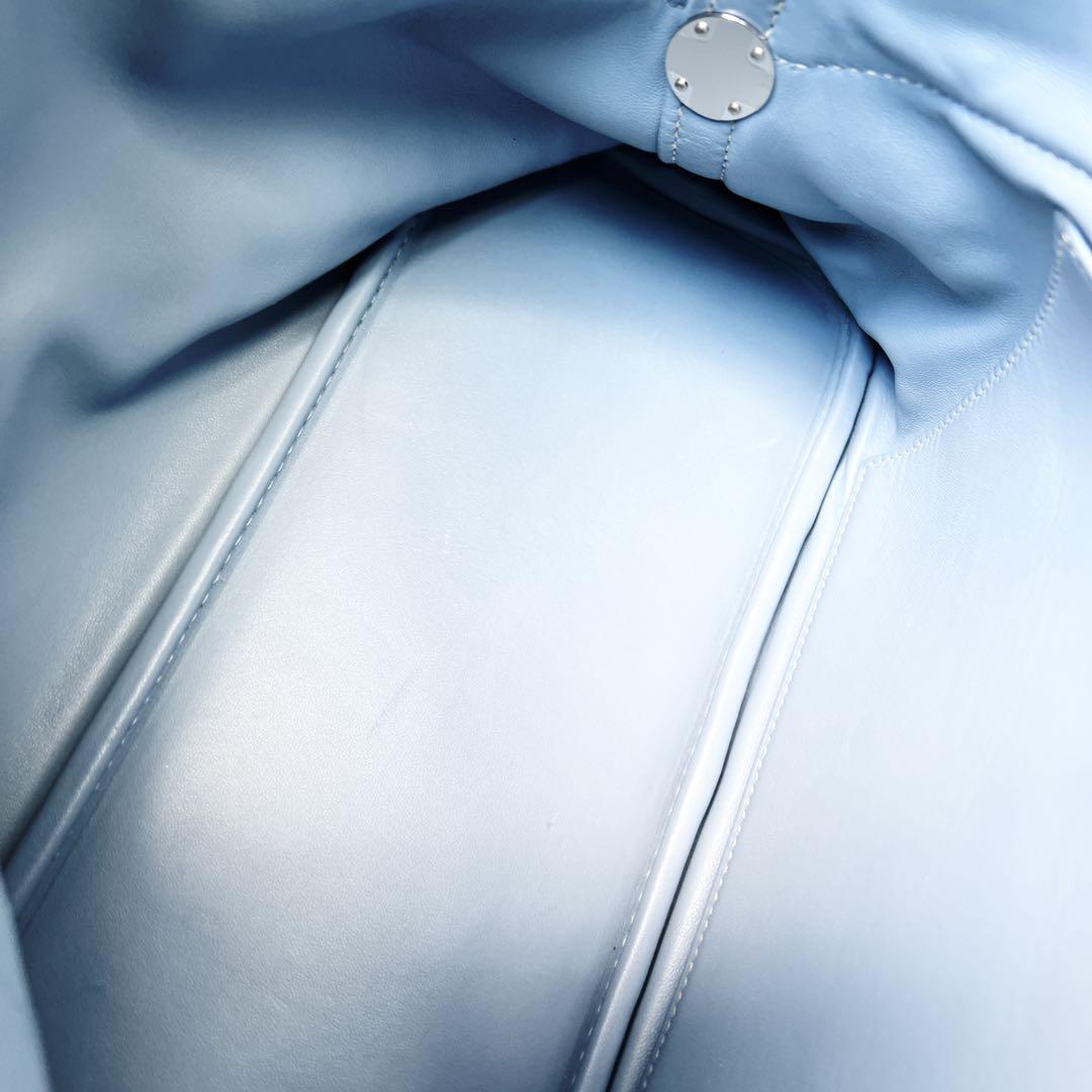 美品　HERMÈS エルメス　 ボリード31 ブルーラン　ブルーリン　クレマンス