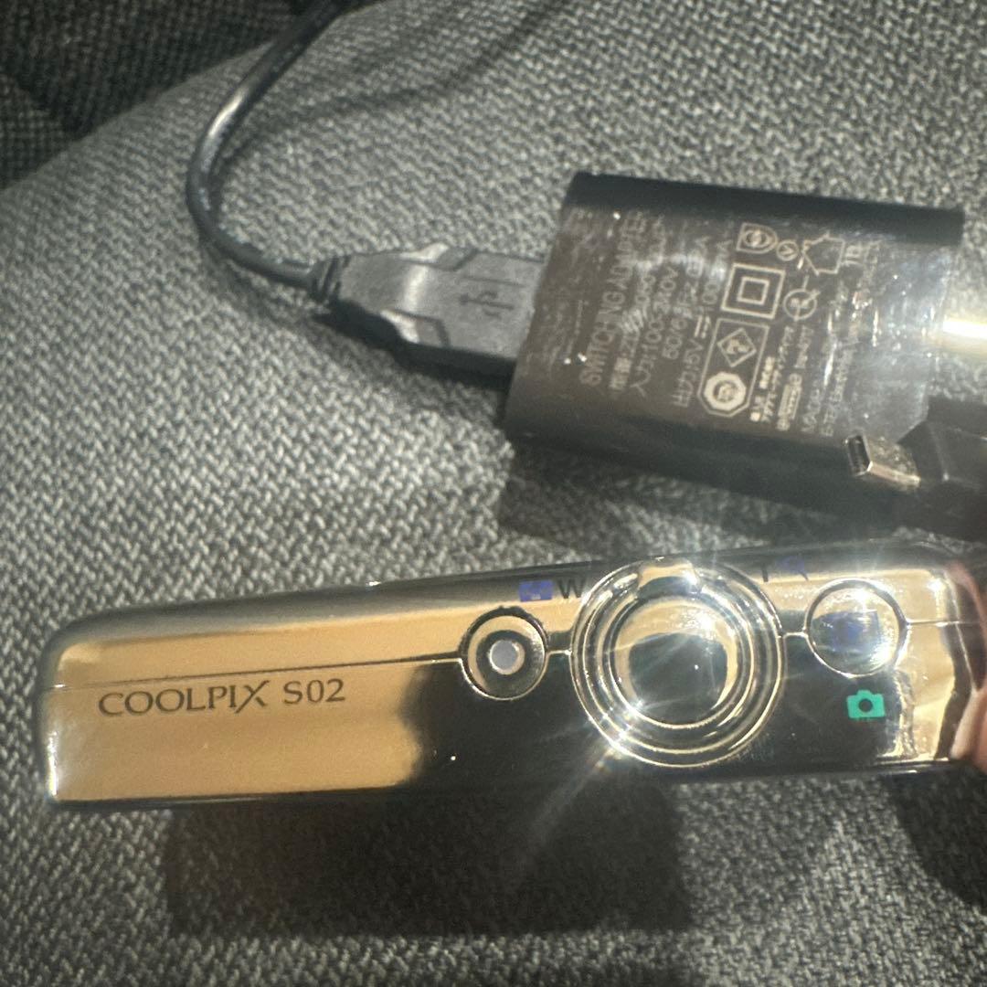 Nikon COOLPIX S02 デジタルカメラ ブラック