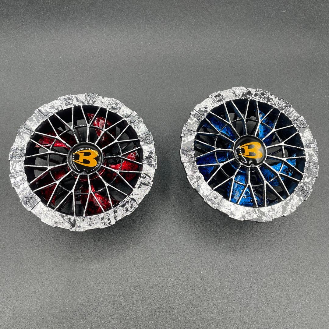 【現品かぎり】⑪バートル BURTLE AC09-1 ファンカスタムペイント