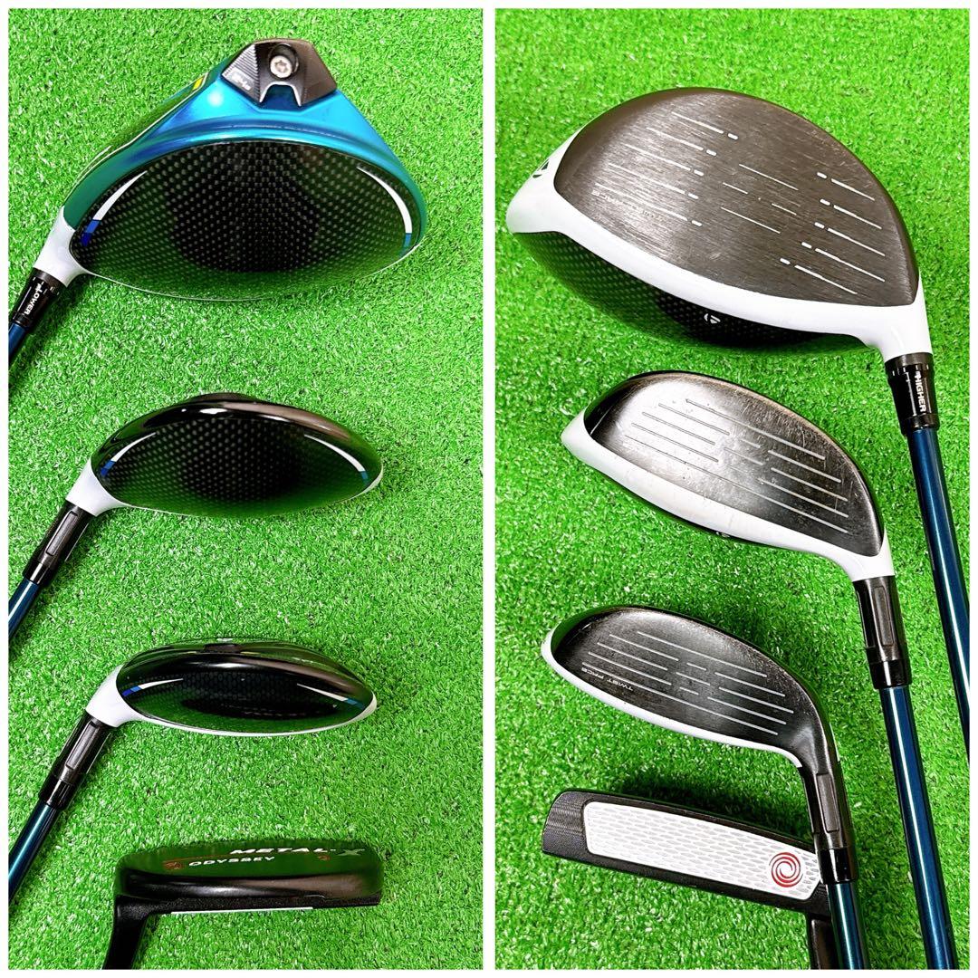 ☆レフティ テーラーメイド SiM2MAX R9 11本 S メンズゴルフクラブ