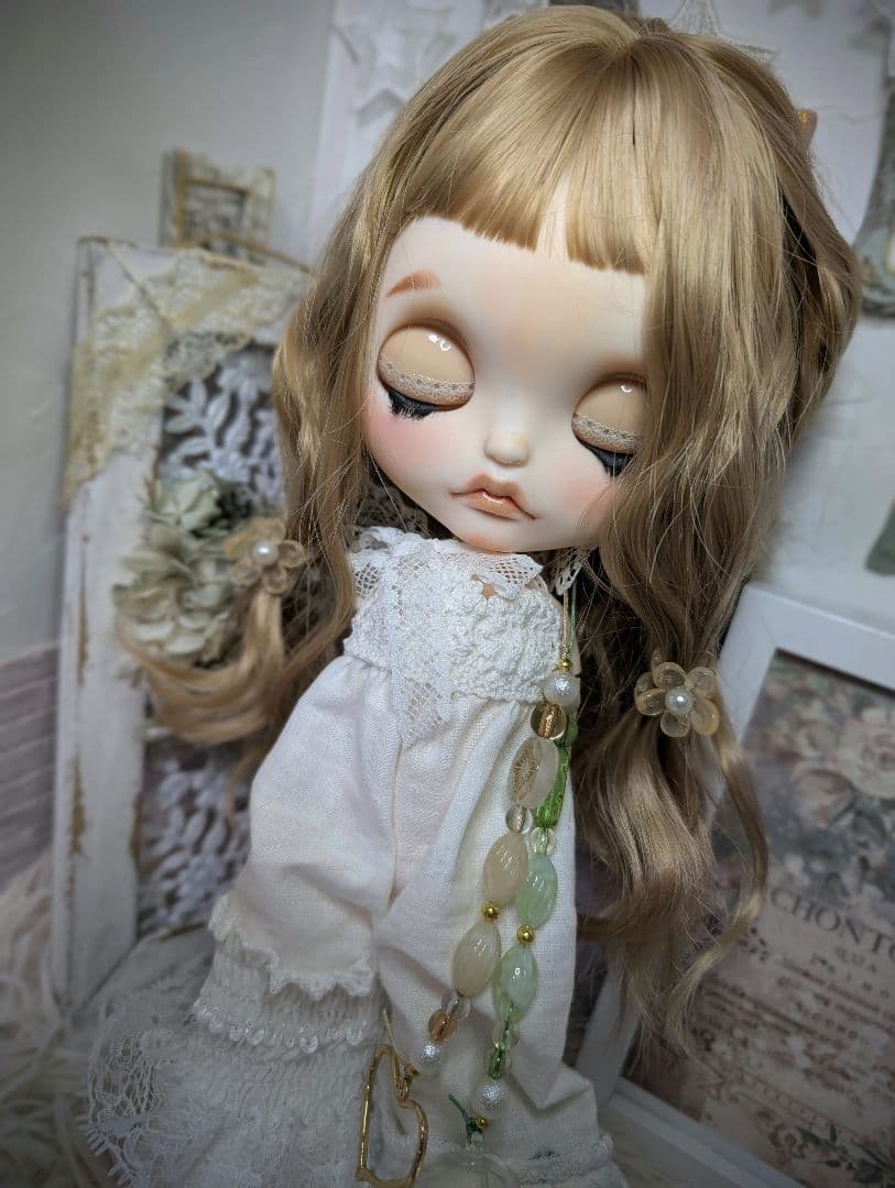 ちむこ❁︎アイシードール❁︎カスタム❁︎アウトフィット付き