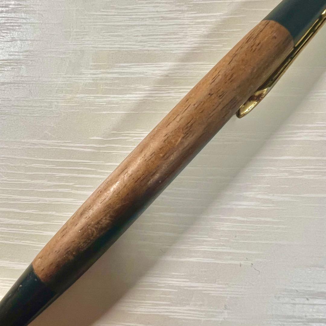 野原工芸 特上黒柿 シャーペン　0.5mm（固定先口金)希少杢・旧型【廃盤】