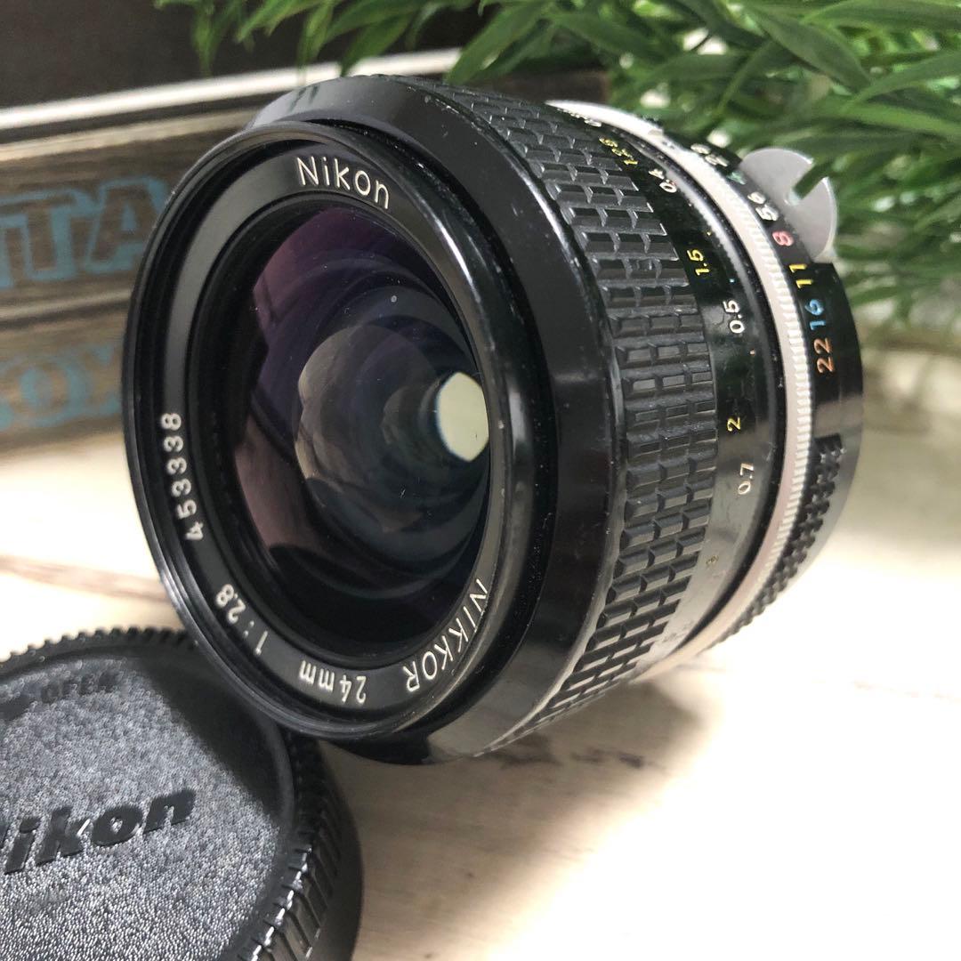 Nikon NIKKOR AI 24mm F2.8 広角レンズ