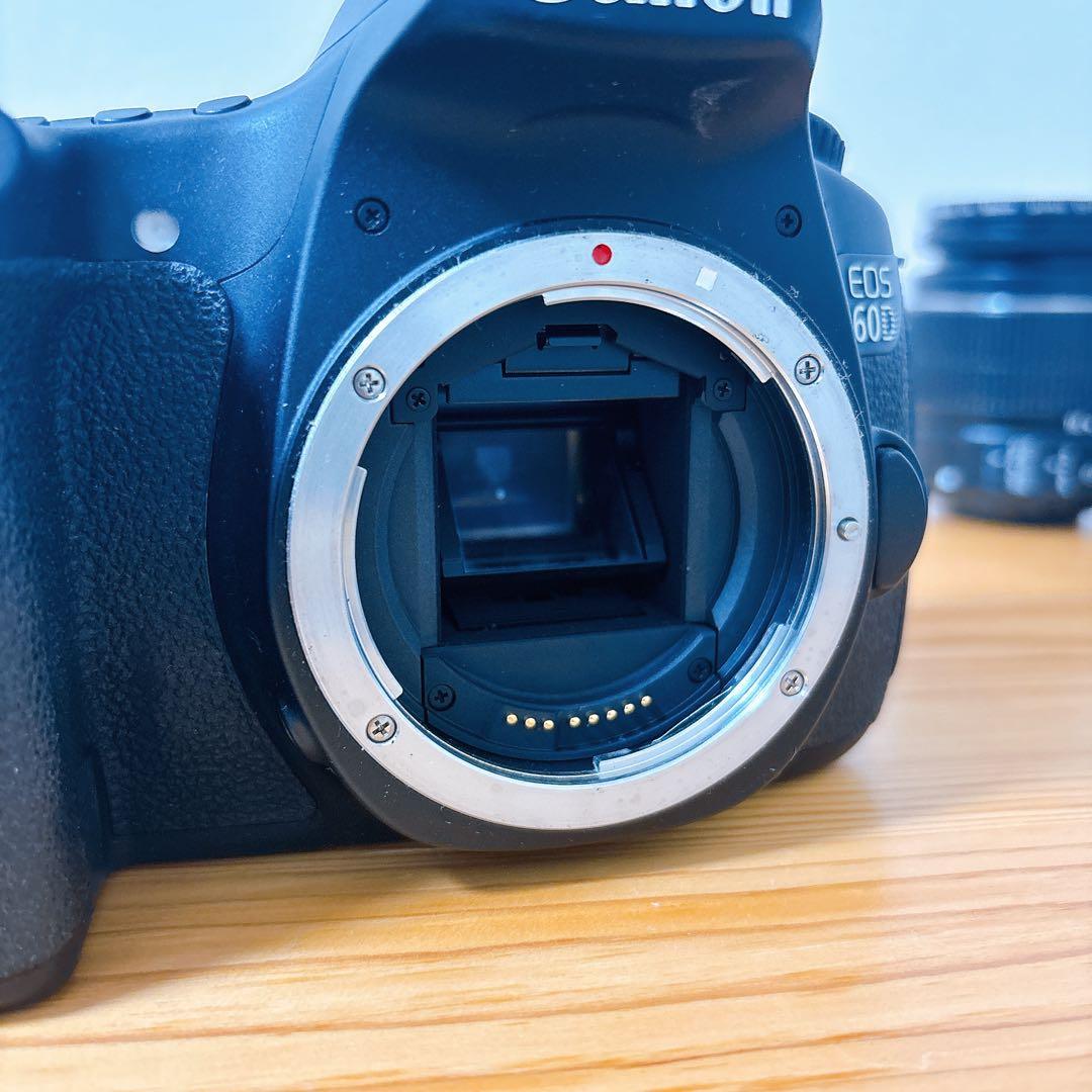 美品 Canon EOS 60D デジタル一眼レフセット ストロボ付き