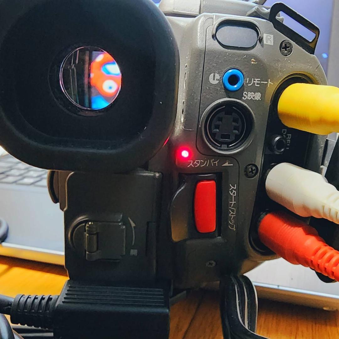 【動作確認済】SONY Hi8 高画質 ビデオカメラ CCD-TR1 セット