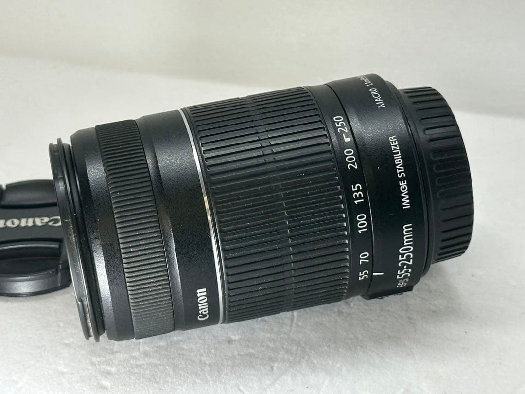 Canon EF-S 55-250mm IS ii ズームレンズ 美品