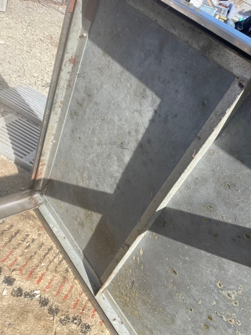 送料込み 厨房用品 調理台作業台下棚付き高さ60＊60＊70cm