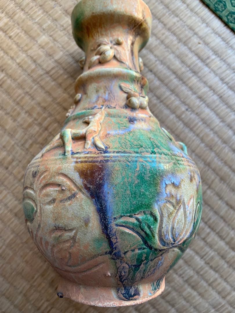 中国唐三彩花瓶