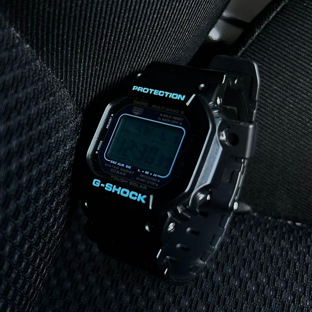【美品】 G-SHOCK GW-M5600BA ソーラー腕時計