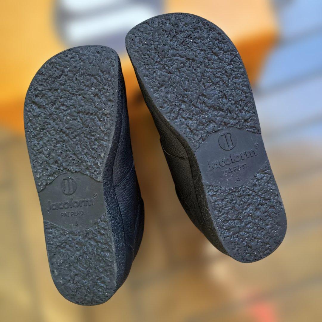 ヤコフォームショートブーツ24センチ黒