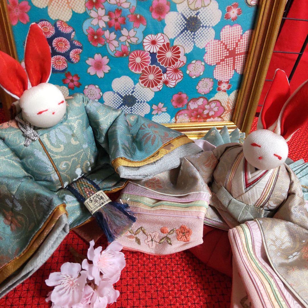 ひな祭り✨️雛人形✨️リメイク✨ケース付き