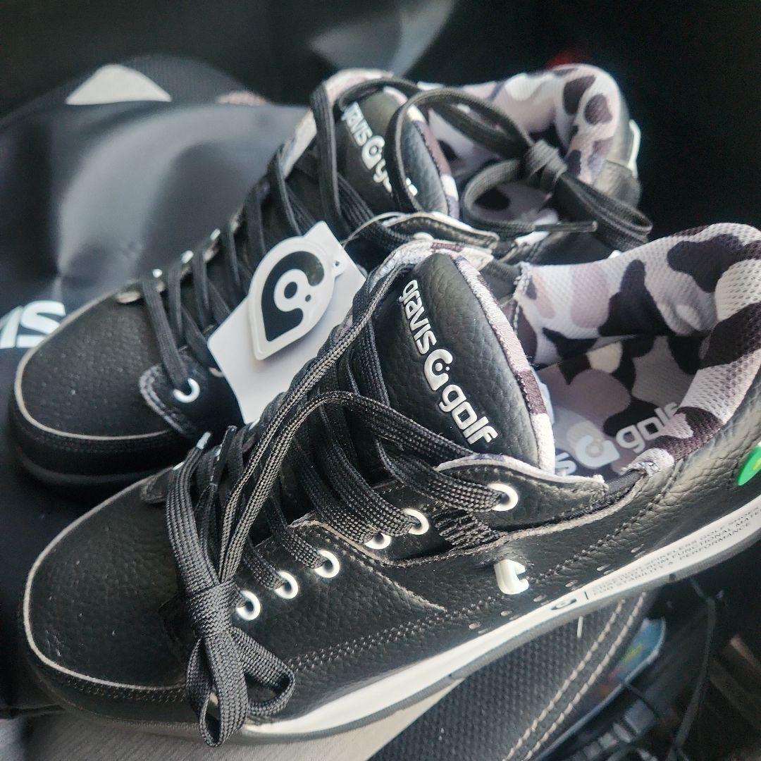 gravis golf ゴルフシューズ ブラック