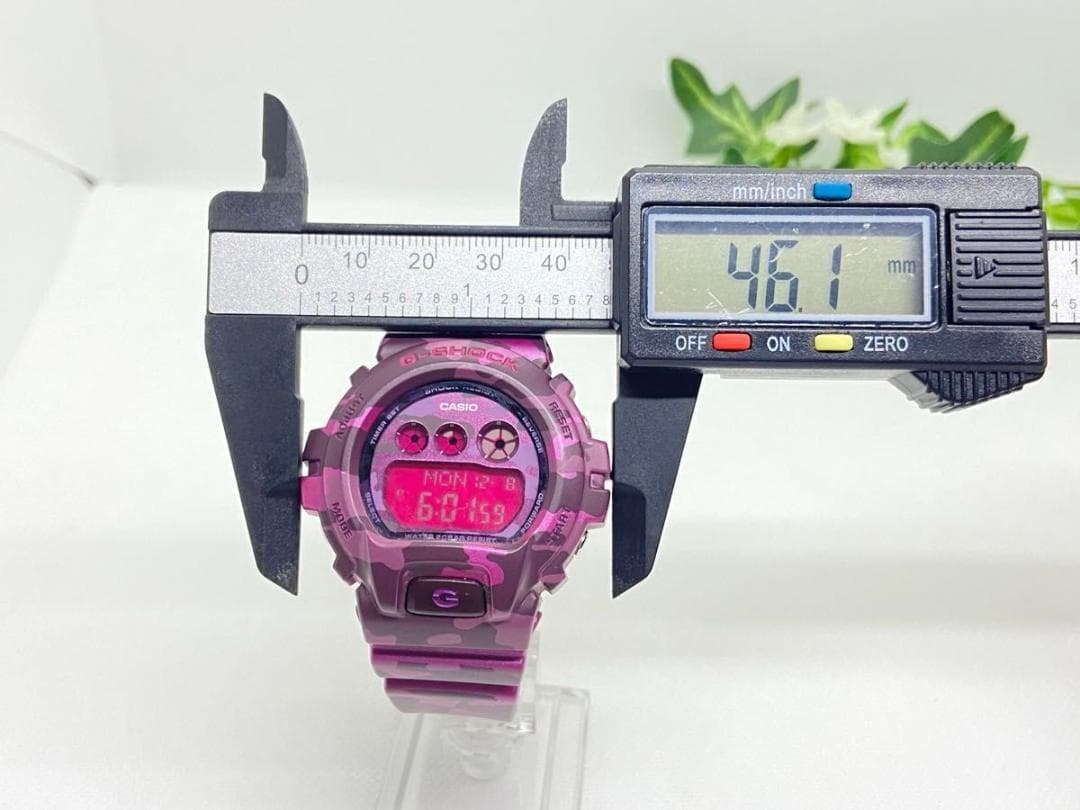 稼動 G-SHOCK DW-6900CF ピンクパープル　迷彩　カモフラージュ