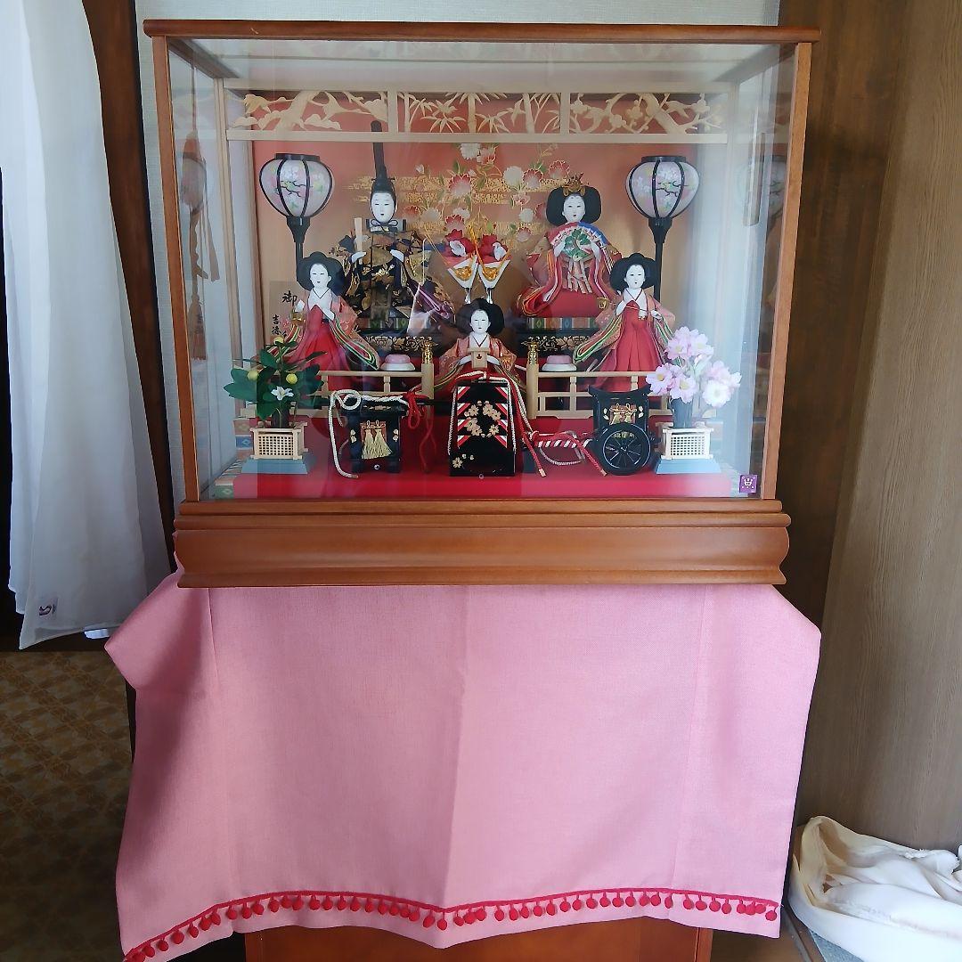お雛様　雛飾り　雛人形　吉徳　3段飾り　ケース入り