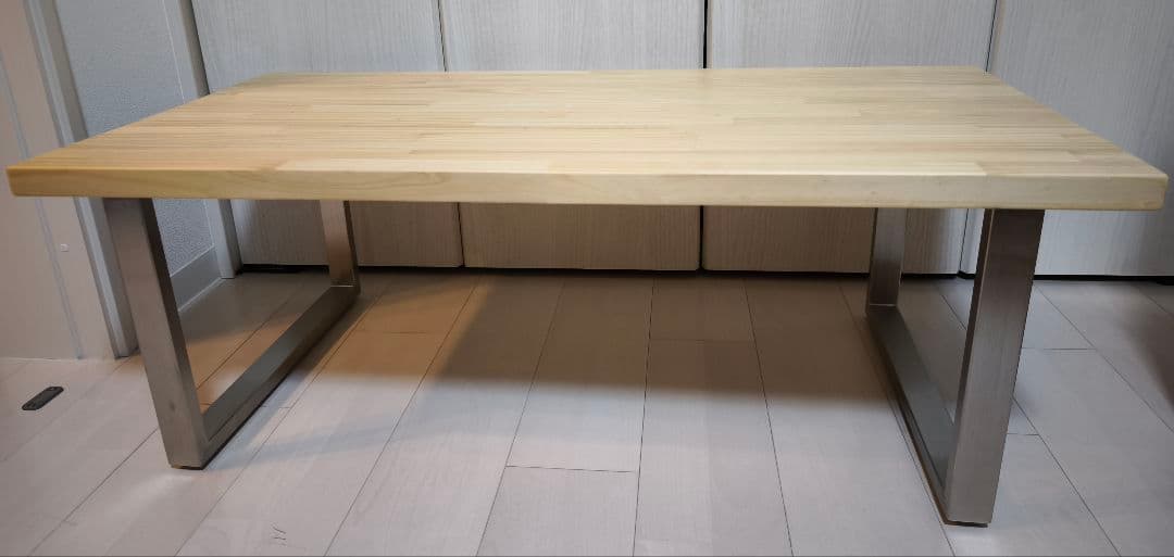 センターテーブル ローテーブル THE LOW TABLE Stainless