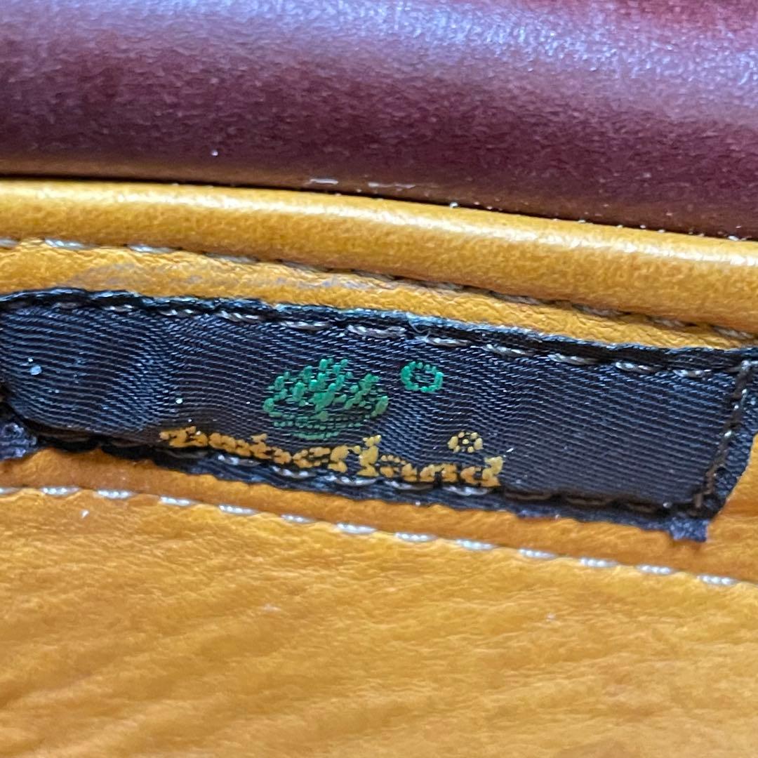 【新品】【未使用】28cm ティンバーランド 3eye モカシン バーガンディ