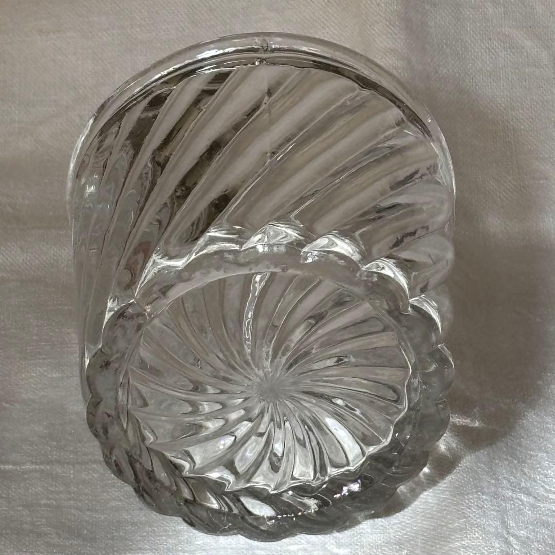 フランスアンティーク コンフィチュールポット ジャムポット ツイスト