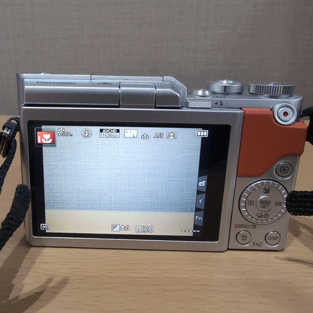 LUMIX ミラーレス一眼 カメラ DC-GF9 ダブルレンズキット オレンジ