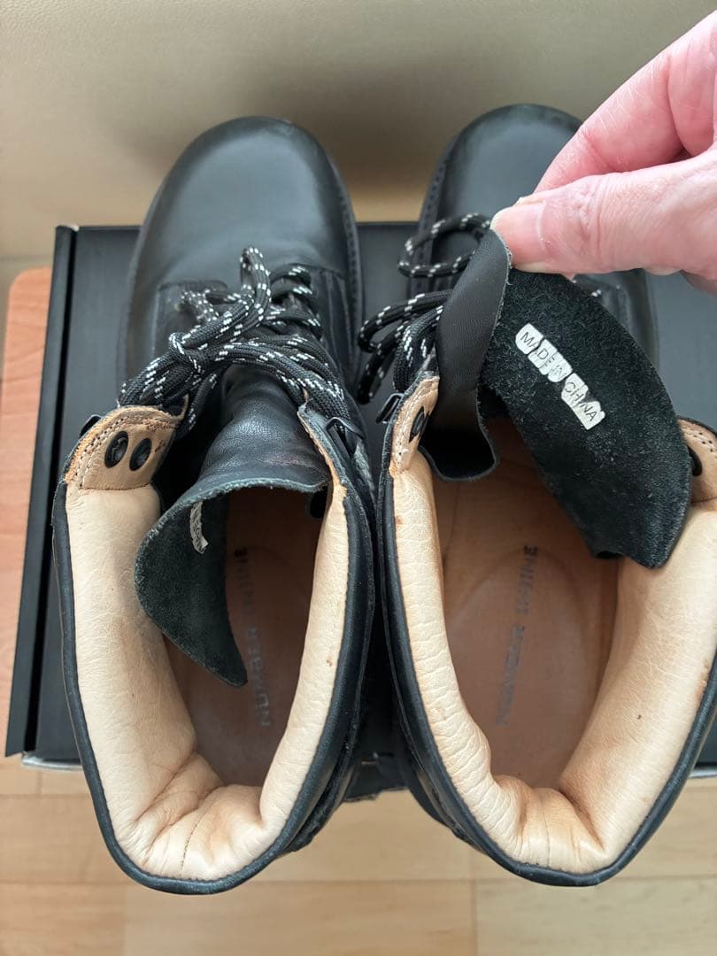 ナンバーナイン　トレッキングブーツ　復刻版　サイズ9