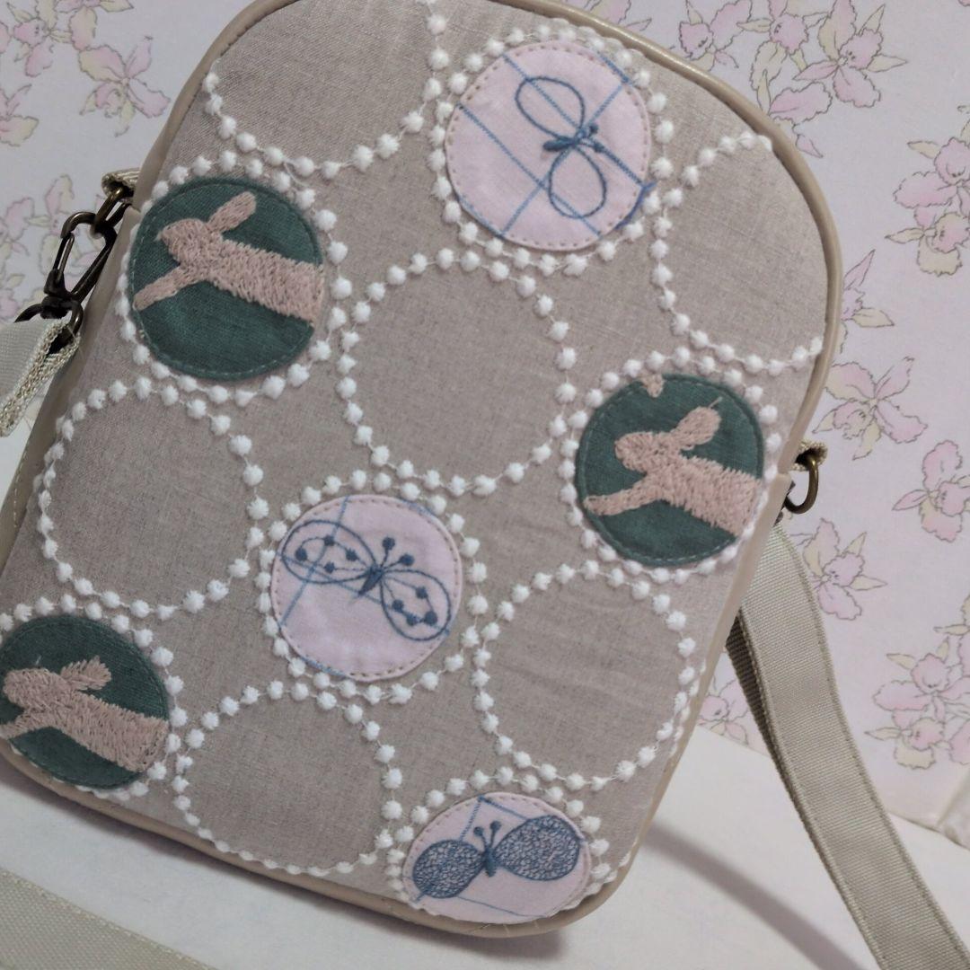 桜もちページ⭐️ミナペルホネン　ハンドメイド　バッグ　ポシェット