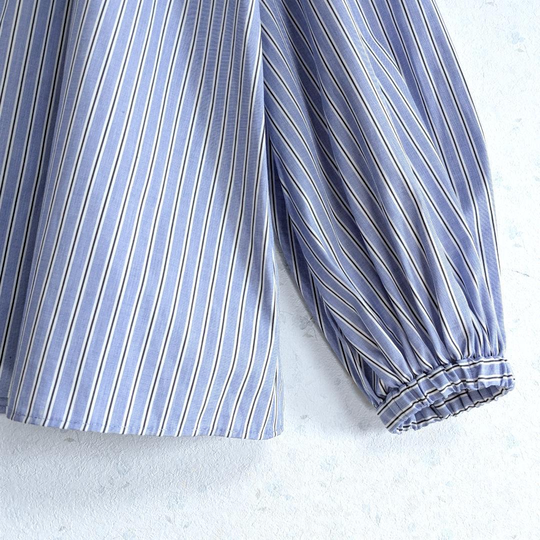 良品 24AW UNITED ARROWS C ギャザーフリル リボンブラウス