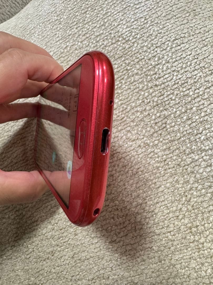 らくらくホンdocomo F-42A ピンク 本体 + ケース