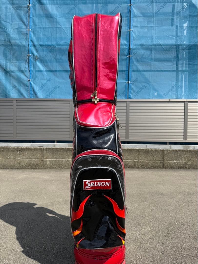 【激レア】 スリクソン ガオモンスター ファイヤーパターン キャディバッグ