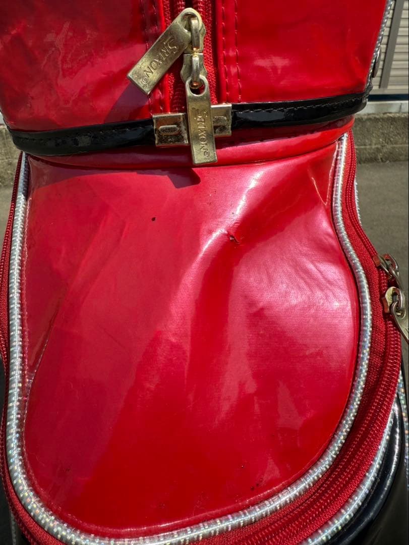 【激レア】 スリクソン ガオモンスター ファイヤーパターン キャディバッグ