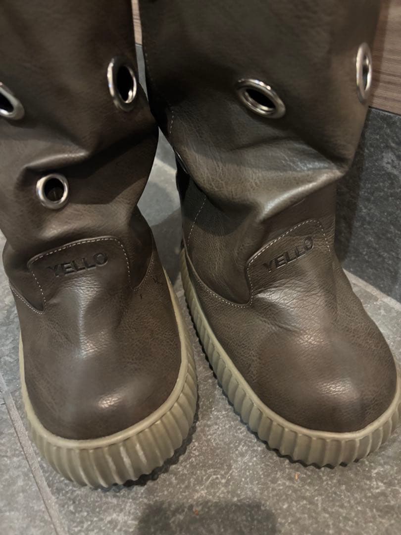 YELLO イエロー ロングブーツ