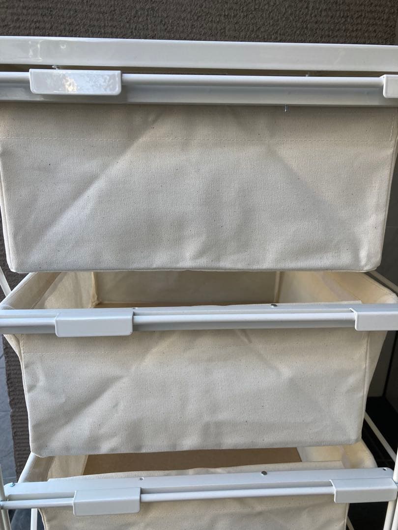 無印良品　スチール　収納　引き出し　帆布　ユニットシェルフ　取扱説明書付き