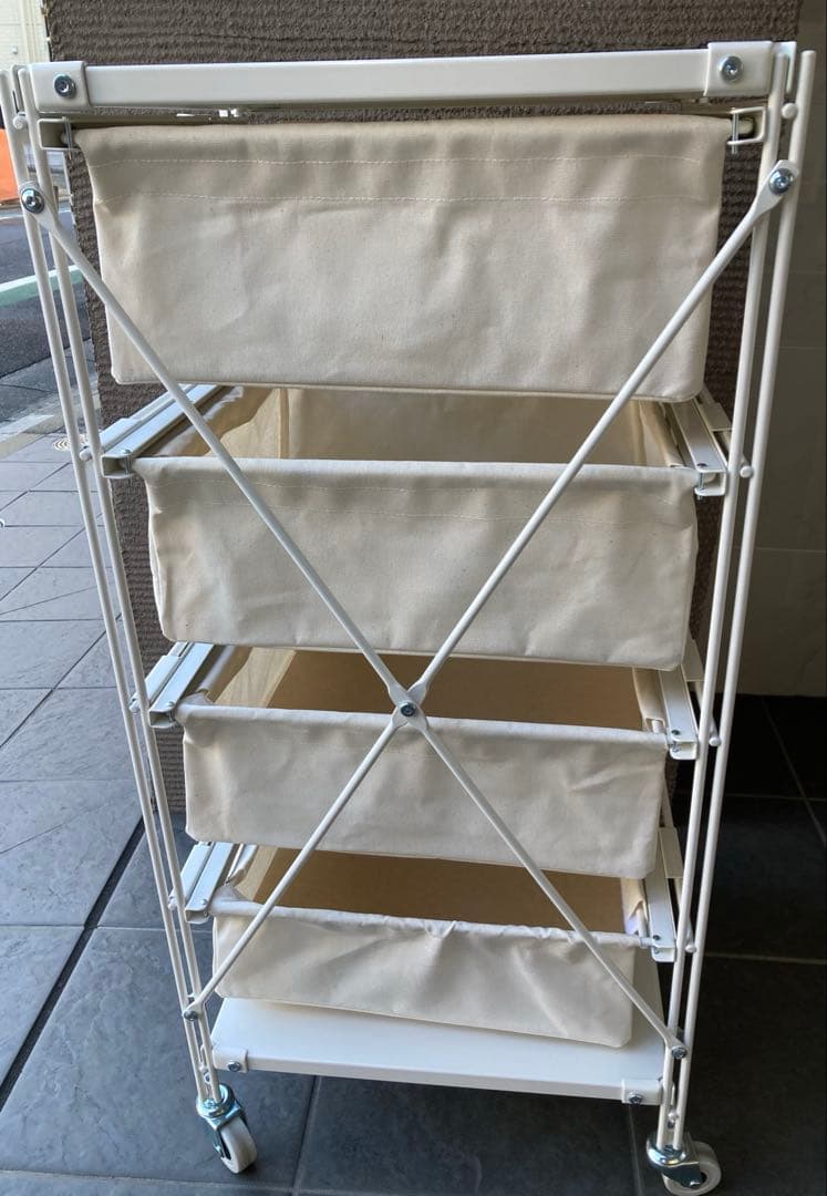 無印良品　スチール　収納　引き出し　帆布　ユニットシェルフ　取扱説明書付き