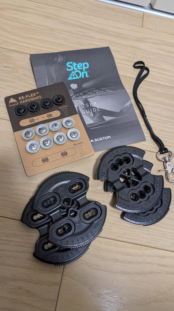 22cm BURTON STEP ON バイン付き バートン ステップオン 女性