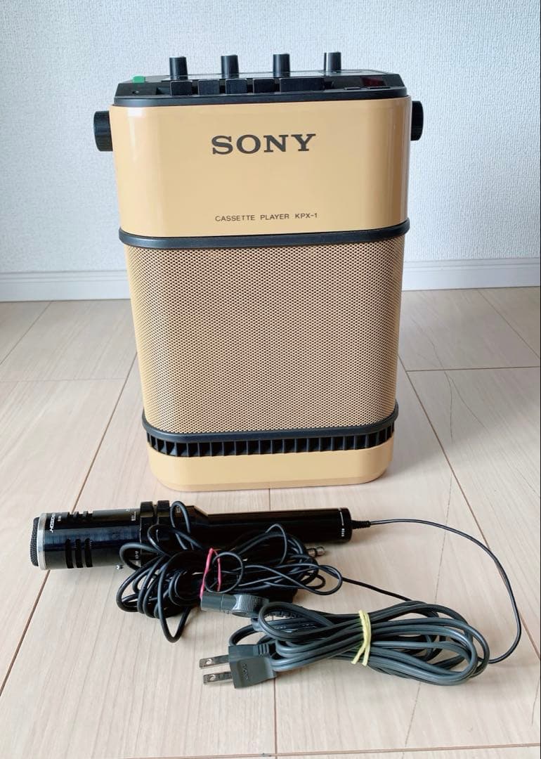 SONY KPX-1 カセットプレーヤー