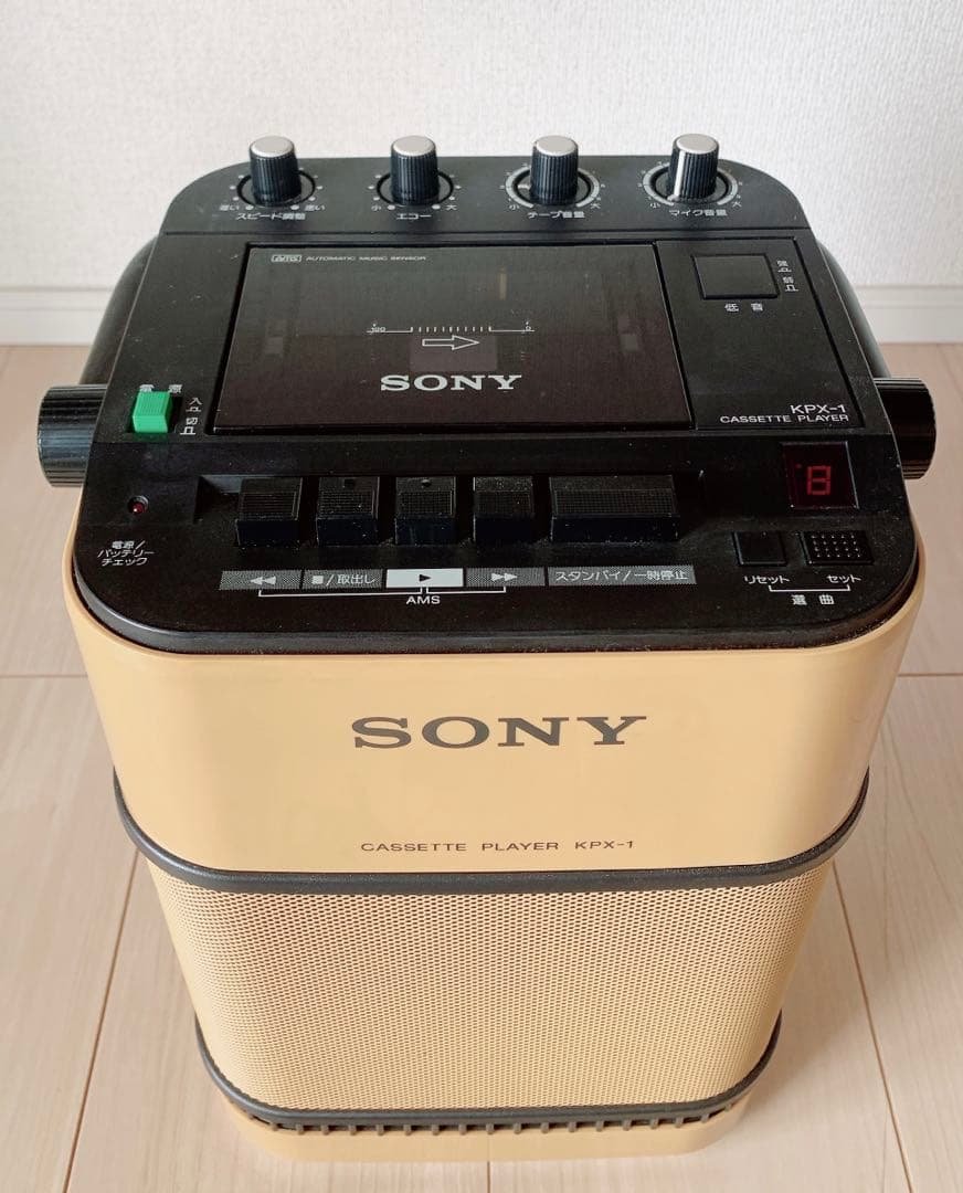 SONY KPX-1 カセットプレーヤー
