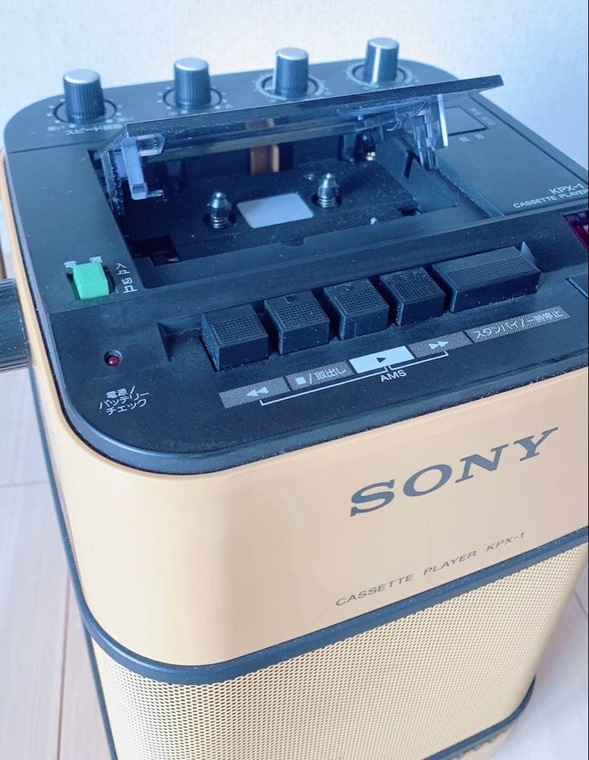 SONY KPX-1 カセットプレーヤー