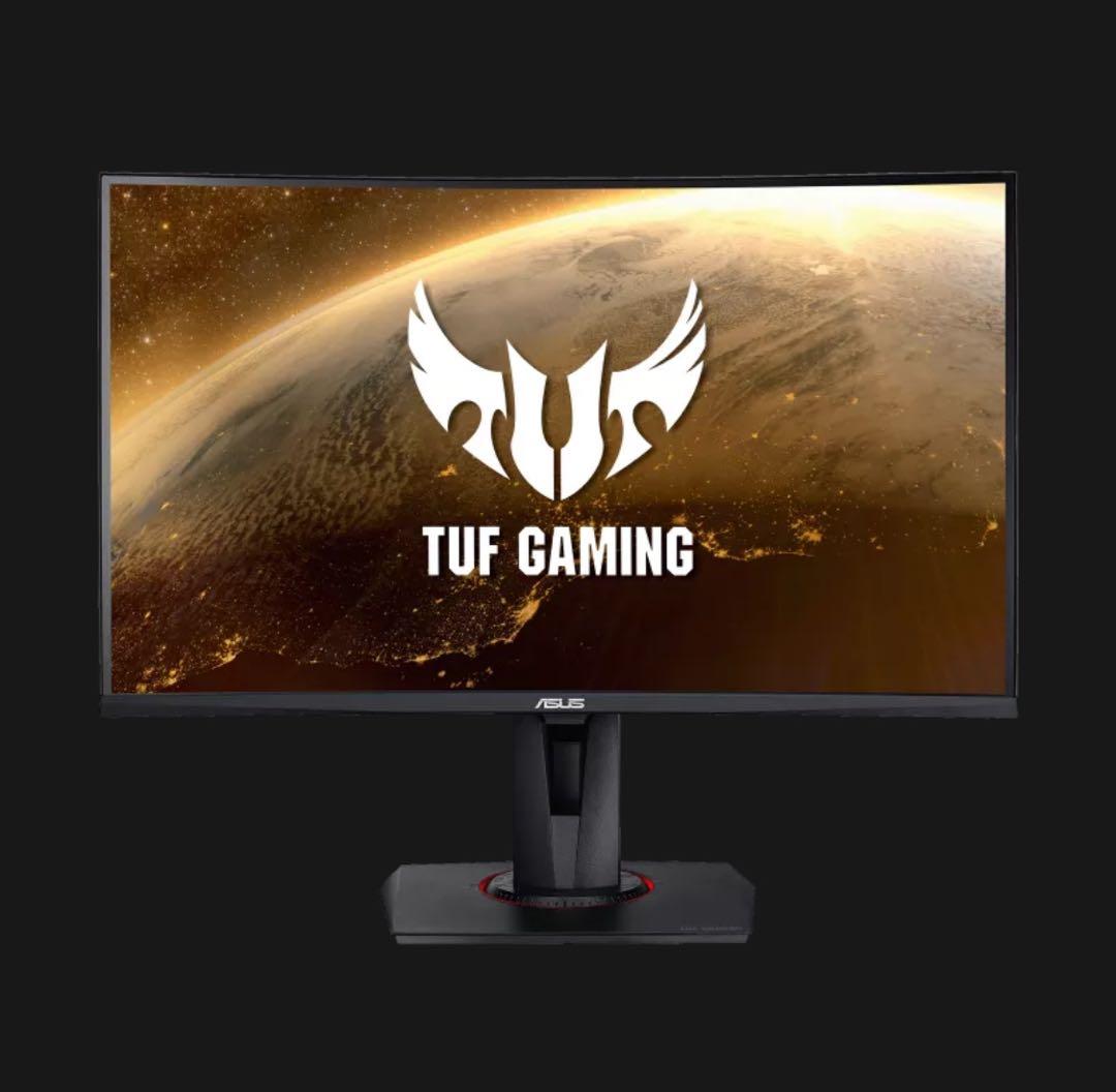 ASUS TUF GAMING VG27VQ カーブモニター 27インチ