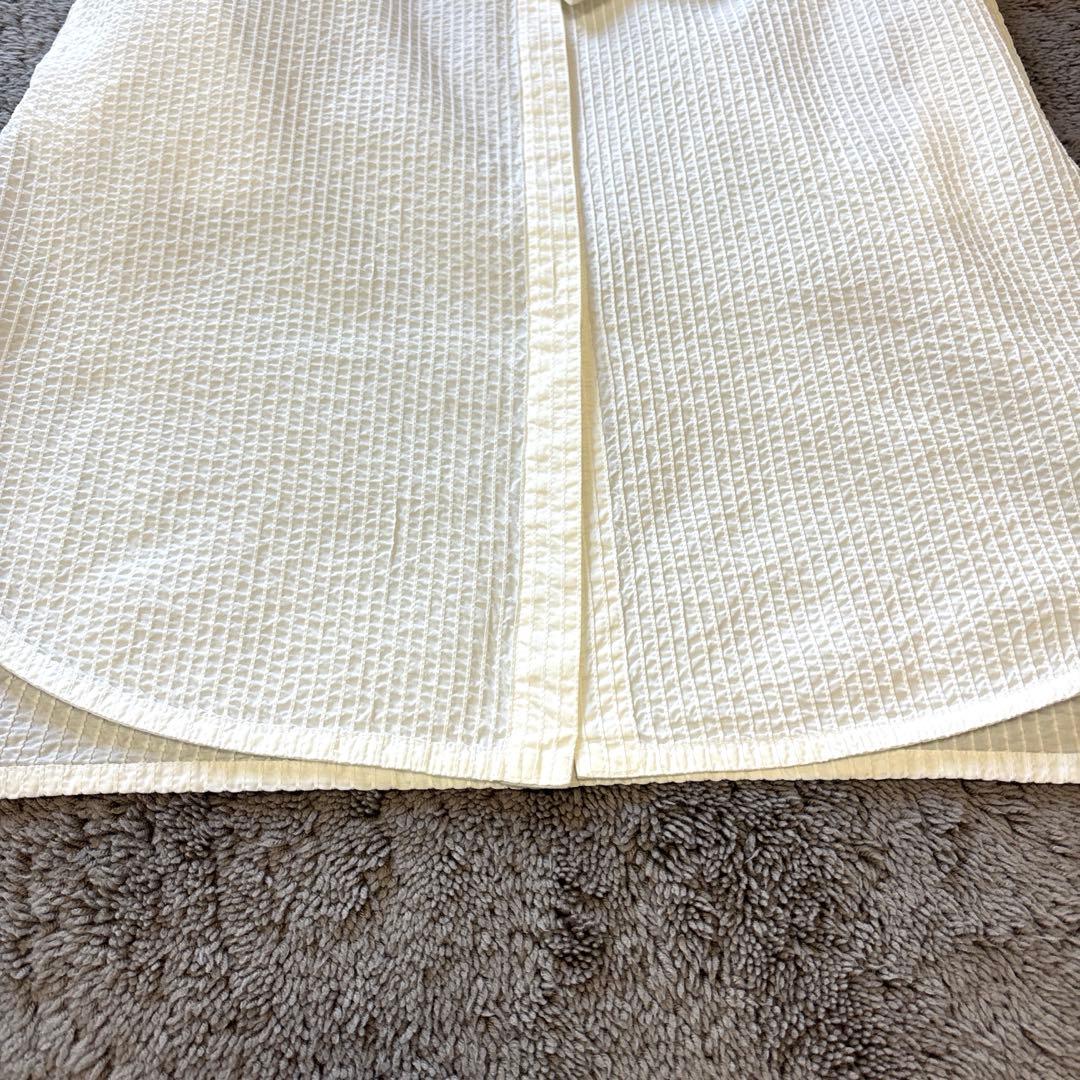 YACCO MARICARD 総ピンタックシャツ　シャツワンピース　未使用品