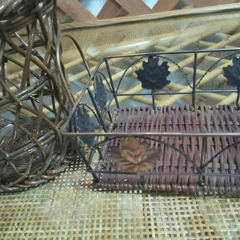 ⭐️かごまとめ売り・籐かご・バスケットカゴ5点