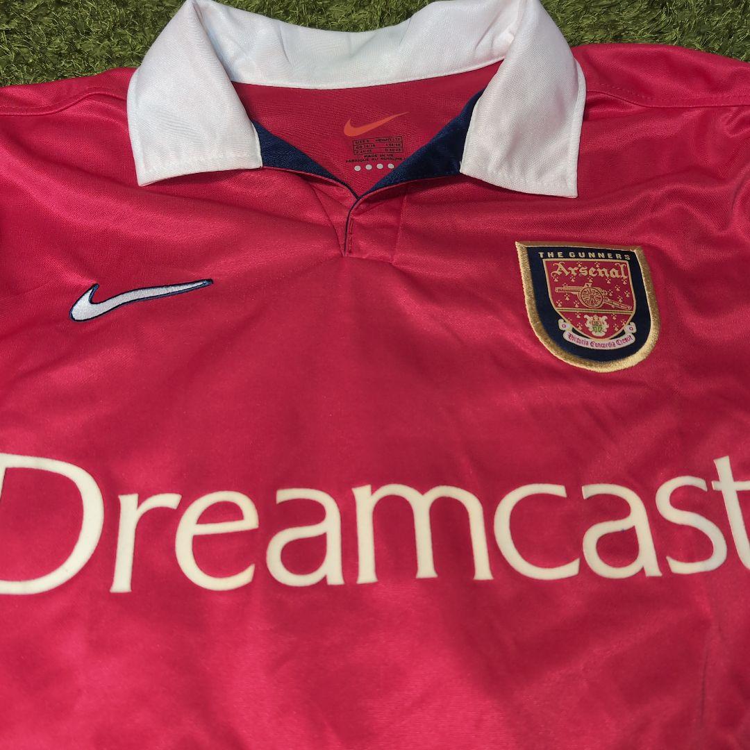 【タグ付】アーセナル Nike ベルカンプ　シャツ S　オーセンティック