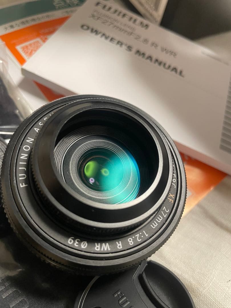 富士フィルム　FUJIFILM XF27mmF2.8 R WR 単焦点レンズ