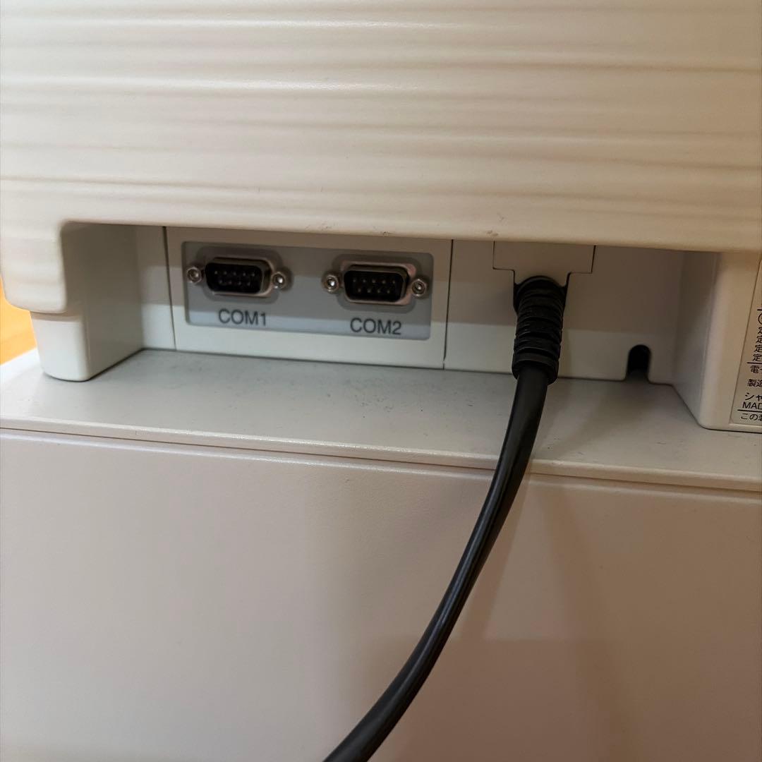 SHARP XE-A40 ホワイト レジスター