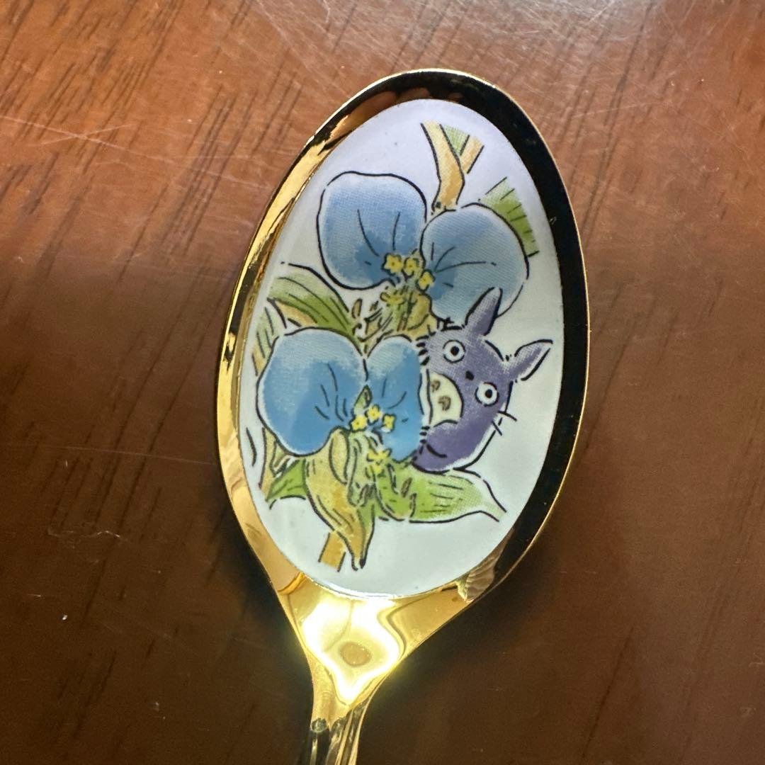 トトロ イラスト 金メッキスプーン 5本セット