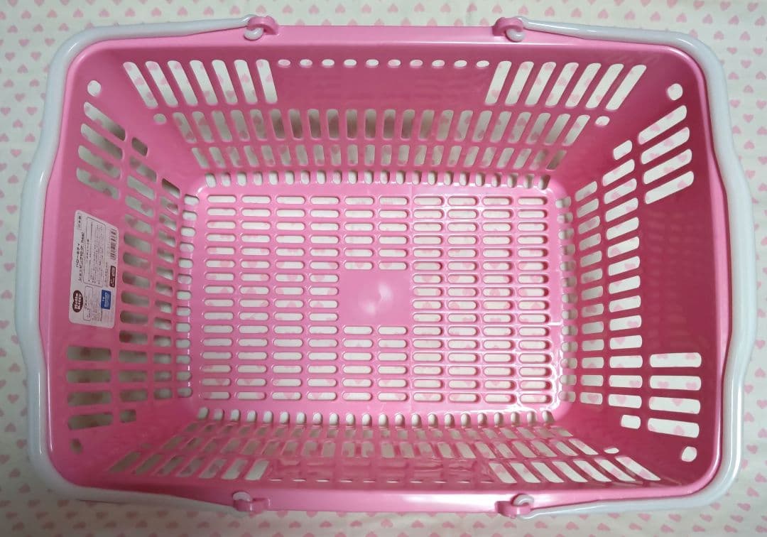 キティ ショッピングバスケット ピンク うさぎ ハート 2012 新品 激レア♪