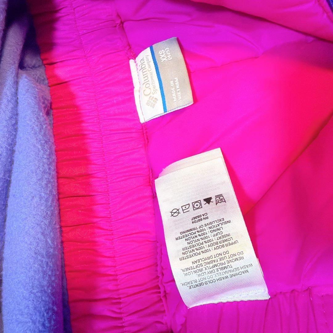 Columbia 子ども用 スキーウェア 上下セットXXS 110cm