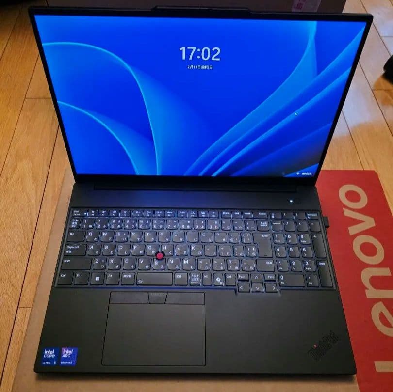 Thinkpad 16インチ 2025年12月製造品
