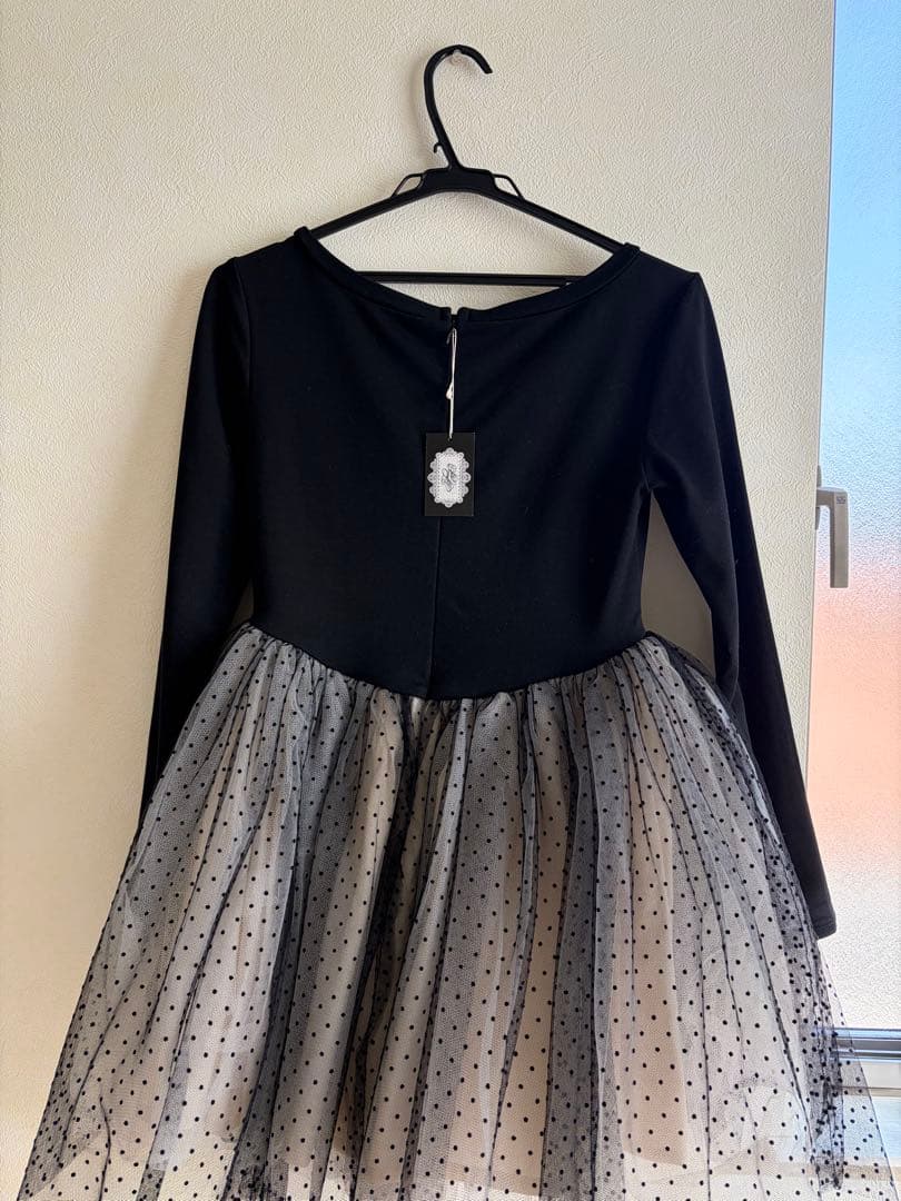 Treatyourself バレリーナドットチュールドッキングワンピース