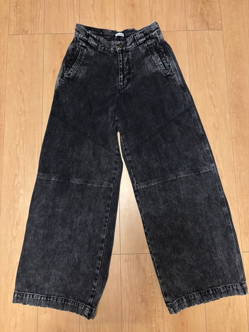 パンツ WILLY CHAVARRIA BlackDenimCB.RAVER PANTS