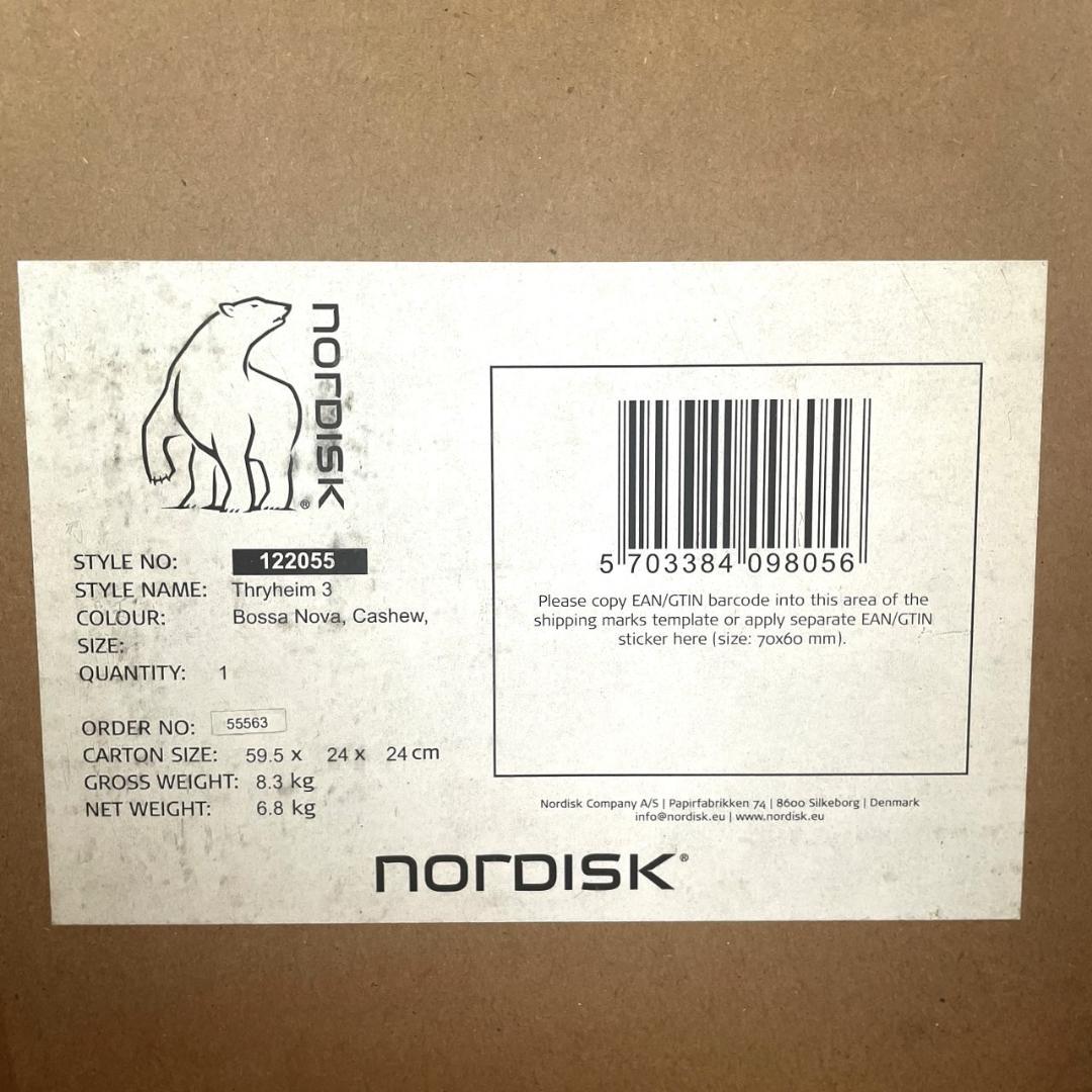 【新品】 NORDISK ノルディスク スリュームヘルム3 ティピー型 テント